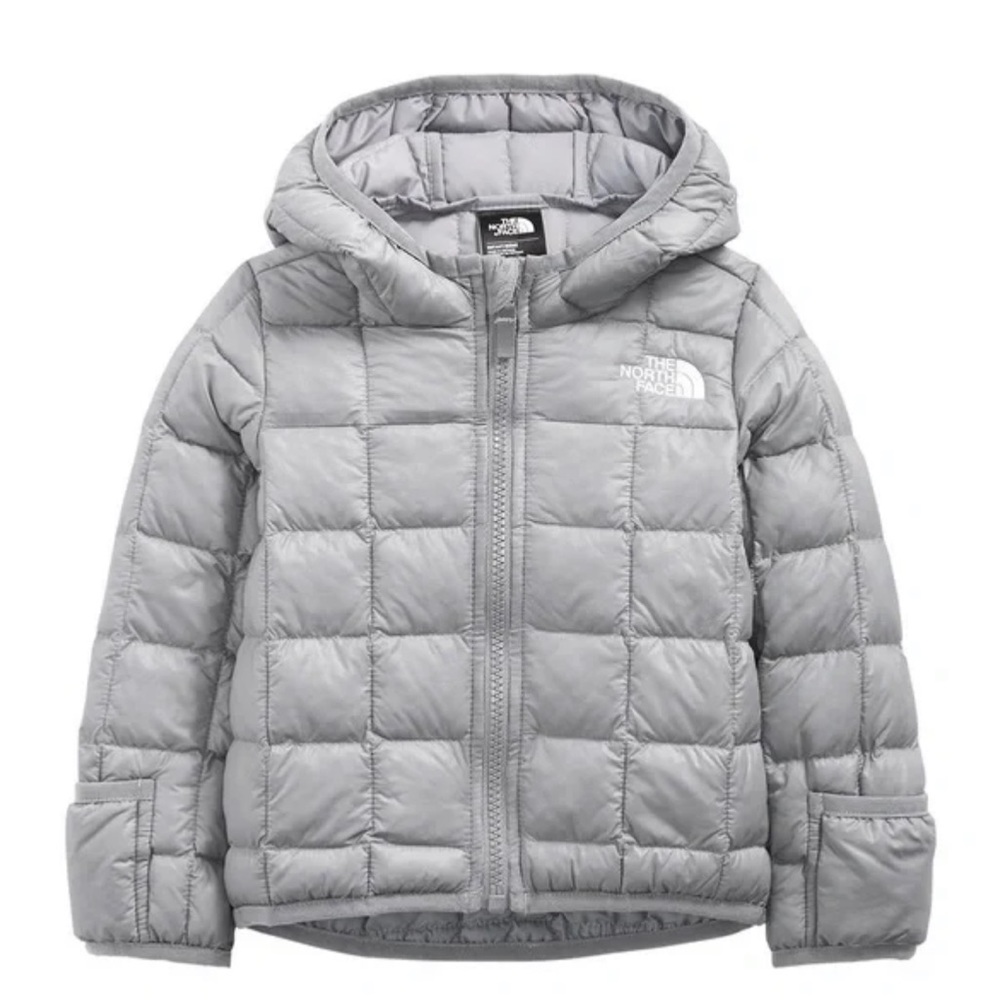 The North Face Kids Gray Puffer Jacket